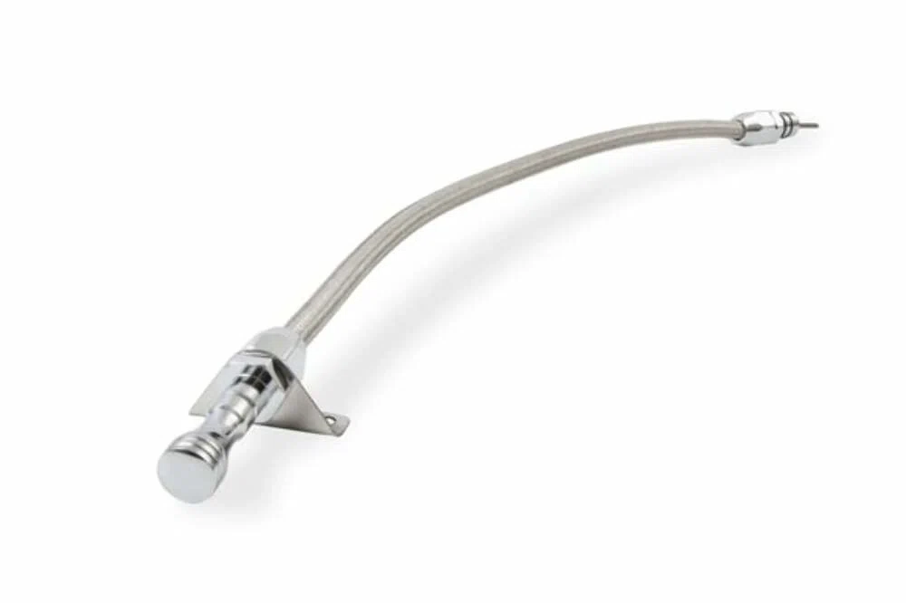 Mr. Gasket Automatic Transmission Dipstick & Tube -Braided Stainless S